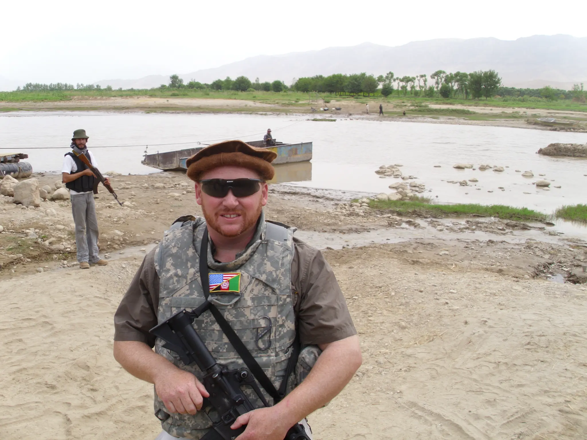 Infrastructure record from the Custo bridge area in Urozgan near FOB Cobra.