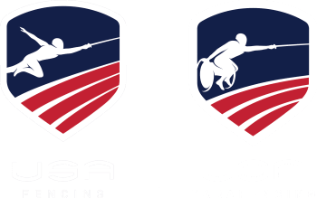 USA Fencing and USA Parafencing official marks